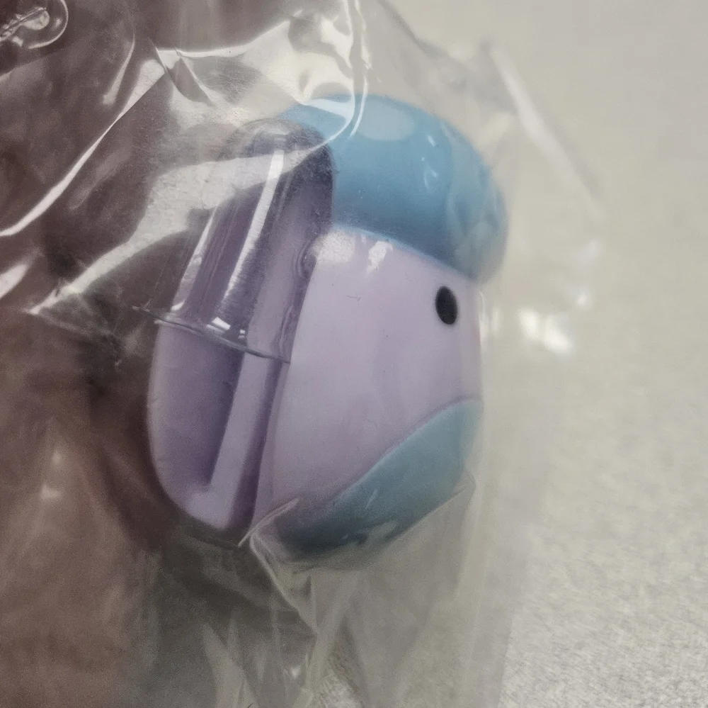 NEW Pyle the Blue Mushroom 🍄 Squishmallow Fig Band Squishy Bracelet